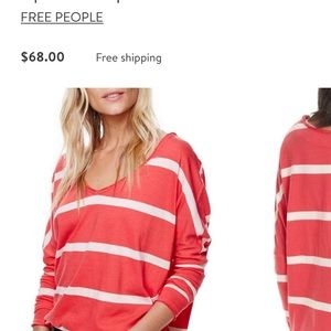 Free People Upstate Stripe Tee